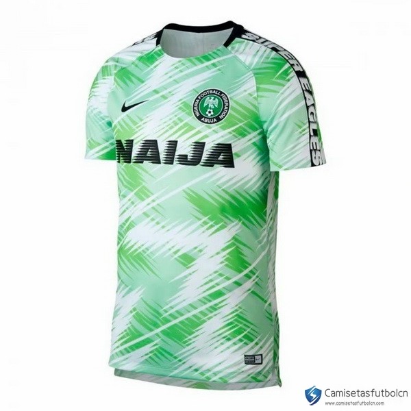 Camiseta Entrenamiento Seleccion Nigeria 2018 Verde